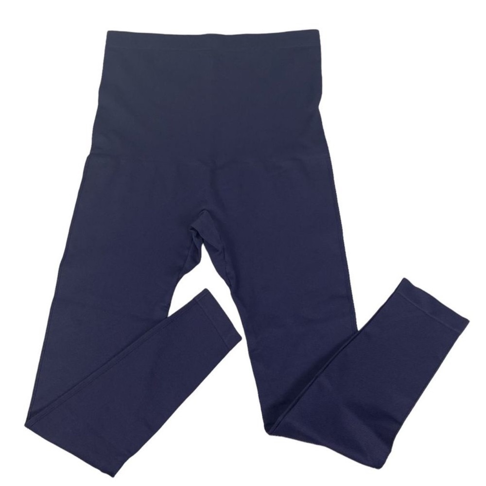 Shapermint Essentials High Waisted Navy Leggings … - image 4